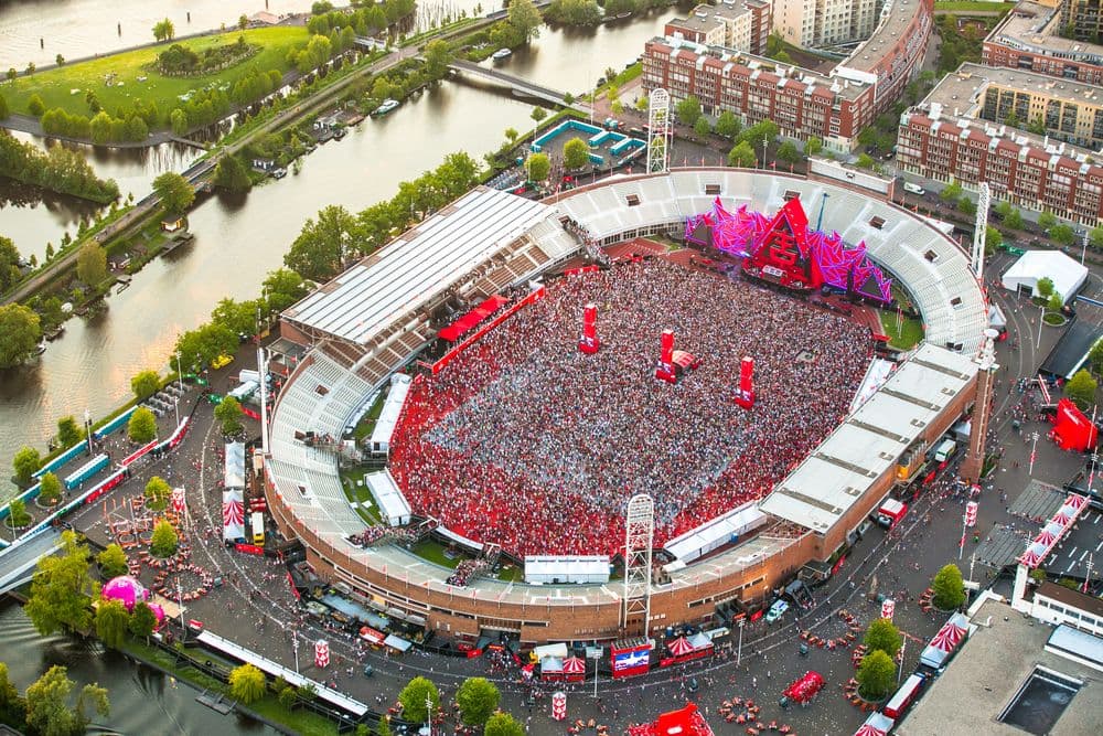 Sfeerbeeld van Olympisch Stadion Amsterdam